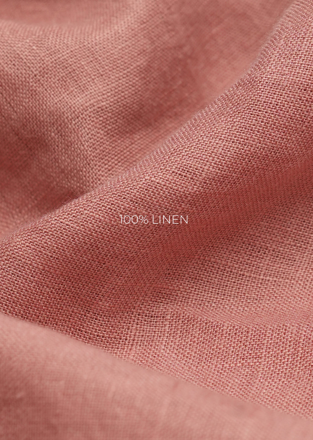 100% Pure Linen Peach Shirt